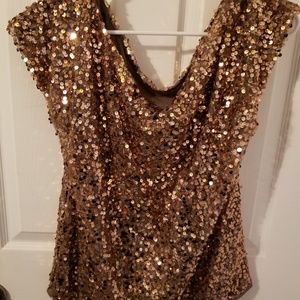 Sequined top
